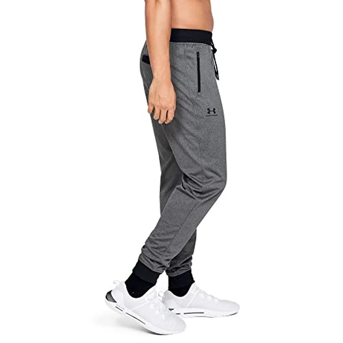 Under Armour Men's Sportstyle Jogger Pants, Carbon Heather/Black, Medium by Under Armour - Image 2