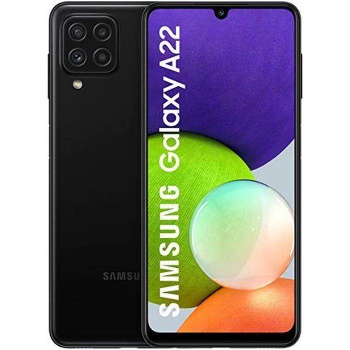 Galaxy A22 - 128GB - 4GB RAM - 2 Physical SIM - Black by Samsung - Image 1