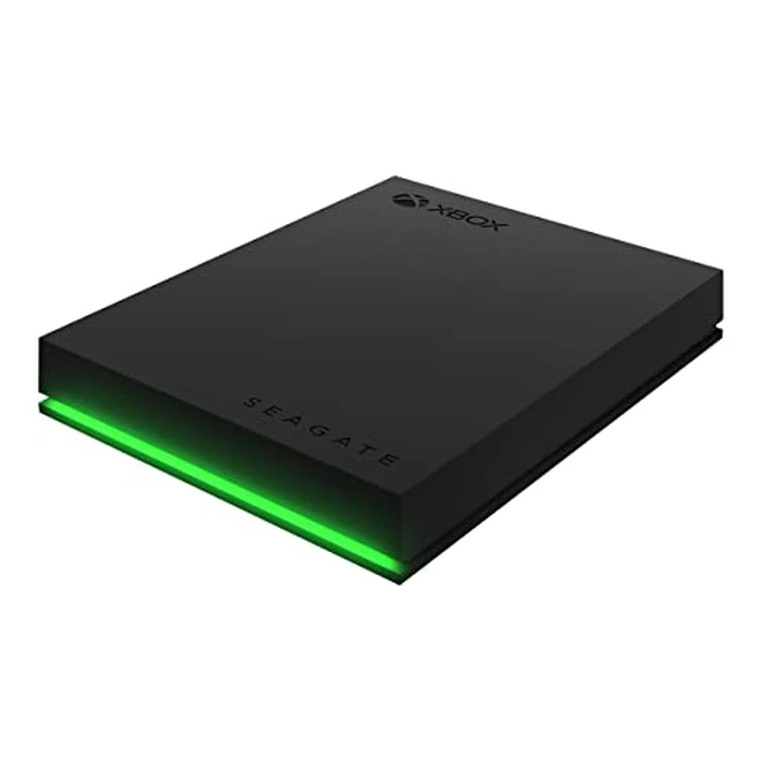 Seagate Game Drive for Xbox 2TB External Hard Drive Portable HDD - USB 3.2 Gen 1, Black with Built-in Green LED bar, Xbox Certified, 3 Year Rescue Services (STKX2000400) by Seagate - Image 1