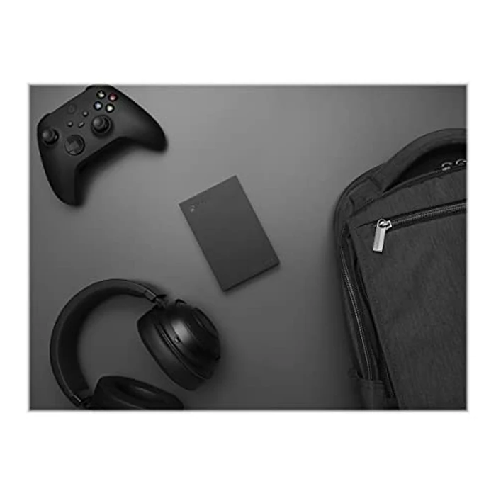 Seagate Game Drive for Xbox 2TB External Hard Drive Portable HDD - USB 3.2 Gen 1, Black with Built-in Green LED bar, Xbox Certified, 3 Year Rescue Services (STKX2000400) by Seagate - Image 3