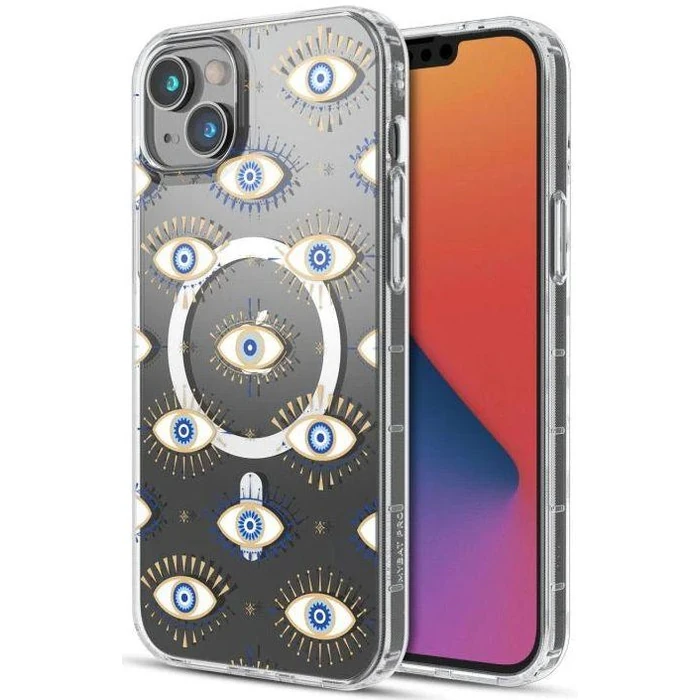 MyBatPro Mood Series Magsafe Phone Case for iPhone 14 - Evil Eye by MyBatPro - Refurbished - Brand New condition