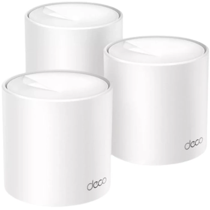 TP-Link Deco W4500 AX1500 Whole Home Mesh Wi-Fi 6 System (3 Pack) - White by TP-Link - Image 1