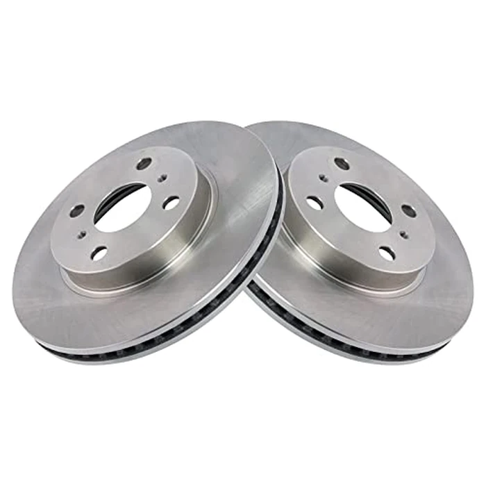 TRQ Front Brake Pad and Rotor Set Ceramic Vented Rotors Compatible with 2013 Scion iQ 2012-2019 Toyota Prius C 2007-2018 Yaris by TRQ - Image 6