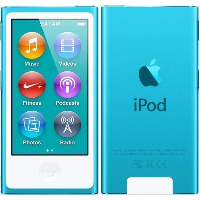 Apple iPod Nano 7th Gen - 16GB - Aqua Blue by Apple - Image 1