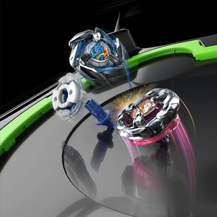 Beyblade X Xtreme Battle Set with Beystadium Arena Featuring X-Celerator Rail, 2 Right-Spinning Top Toys, 2 Launchers, Toys for Boys and Girls, 8+ by Beyblade - Image 6