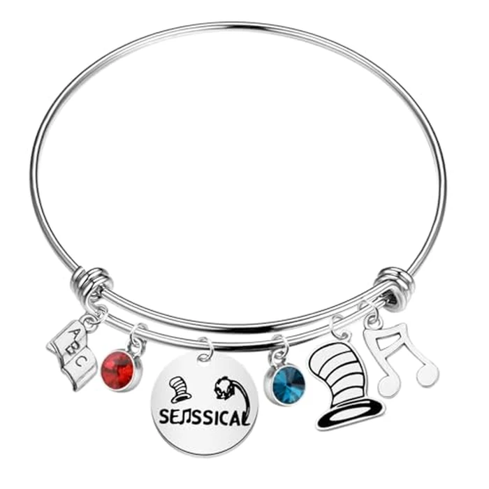 FAADBUK Musical Inspired Charm Bracelet Musical Theatre Gift Music Fans Gift (Seus Bracelet) by FAADBUK - Used - Like New condition - US$13.77