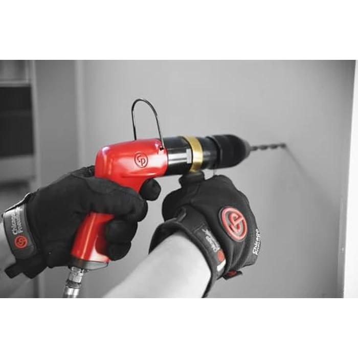 Chicago Pneumatic CP1117P05 - Air Power Drill, Hand Drill, Power Tools & Home Improvement, 1/2 Inch (13 mm), Keyed Chuck, Pistol Handle, 1.01 HP / 750 W, Stall Torque 22.1 ft. lbf / 30 Nm - 500 RPM by Chicago Pneumatic - Image 7