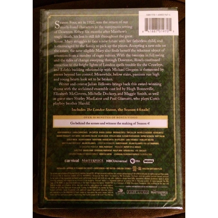 Downton Abbey: Season 4 (Masterpiece) by PBS - Image 2