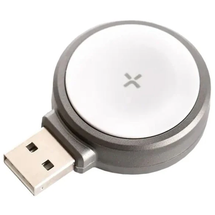 Tylt Tag Apple Watch USB-A Charger - Silver by Tylt - Refurbished - Excellent condition