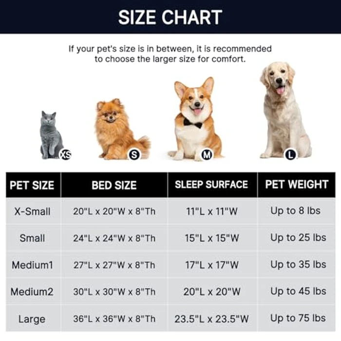 WESTERN HOME WH Calming Dog Bed & Cat Bed, Anti-Anxiety Donut Dog Cuddler Bed, Warming Cozy Soft Dog Round Bed, Fluffy Faux Fur Plush Dog Cat Cushion Bed for Small Medium Dogs and Cats by WESTERN HOME WH - Image 4