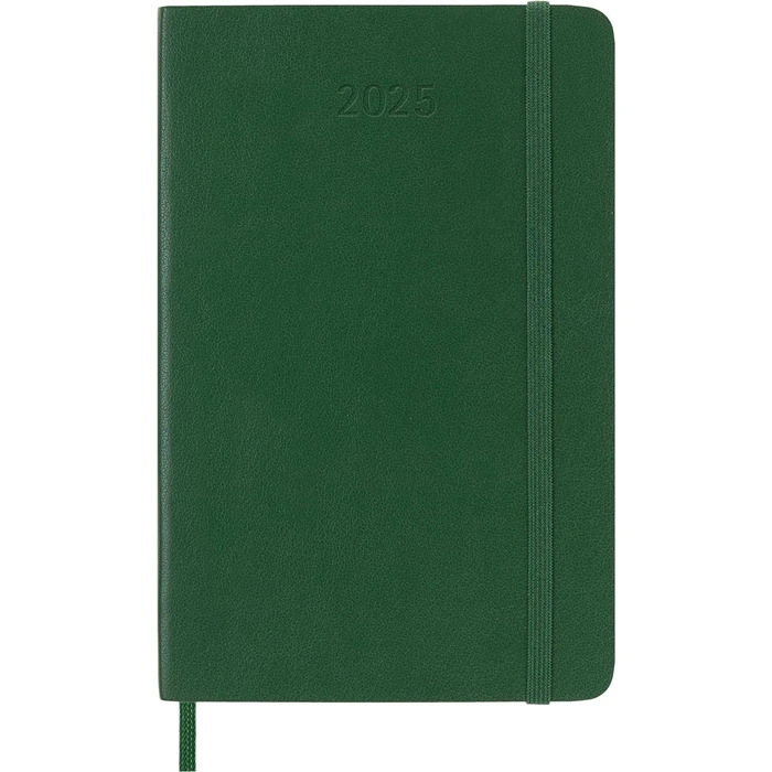 Moleskine Classic 12 Month 2025 Weekly Planner, Soft Cover, Pocket (3.5" x 5.5"), Myrtle Green, 144 pages by Moleskine - Image 2
