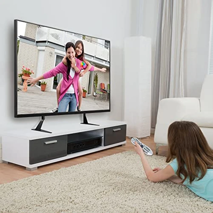 Suptek Universal TV Stand, Metal TV Legs for 22-65 inch LCD/LED/OLED/Plasma Flat&Curved Screen TV Height Adjustment with VESA 75x75mm to 800x400mm Max ML1760 by suptek - Image 7