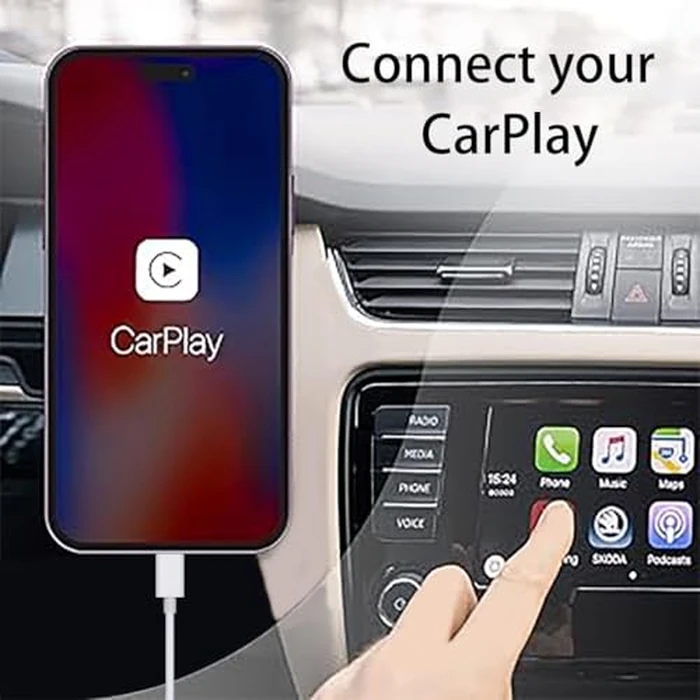 1Ft Short USB A to C Cable for Apple Carplay Cable for iPhone 17/17 Air/16/16e/15 Pro Max Plus Car Charger Charging Cord by UUOLOV - Image 2