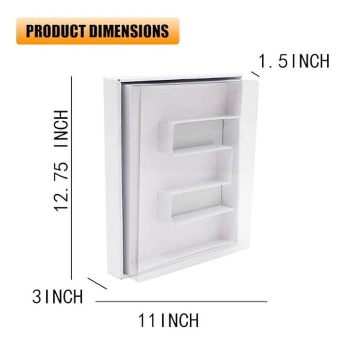 SHENGHE 12" Fillable Cardboard Letter Charcuterie Gift Cupcake Box With Cover Sweets Packaging (E) by SHENGHE - Image 2