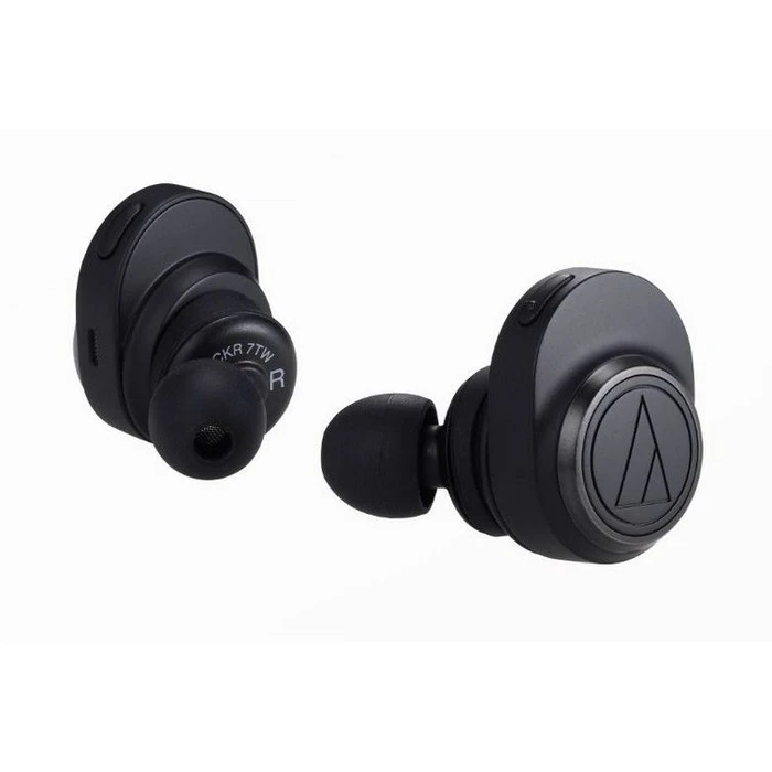 Audio-Technica Wireless In-Ear Headphones ATH-CKR7TW - Black by Audio-Technica - Refurbished - Premium condition