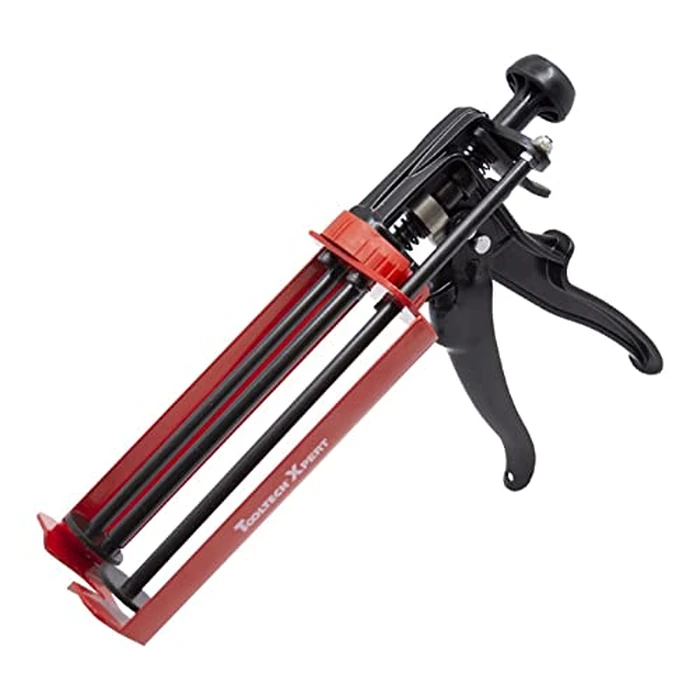 Tooltech Xpert Pro Dual Component High Density Cradle-Style Caulk Gun f/200ml Cartridge 6½" Red by Tooltech Xpert - Image 1