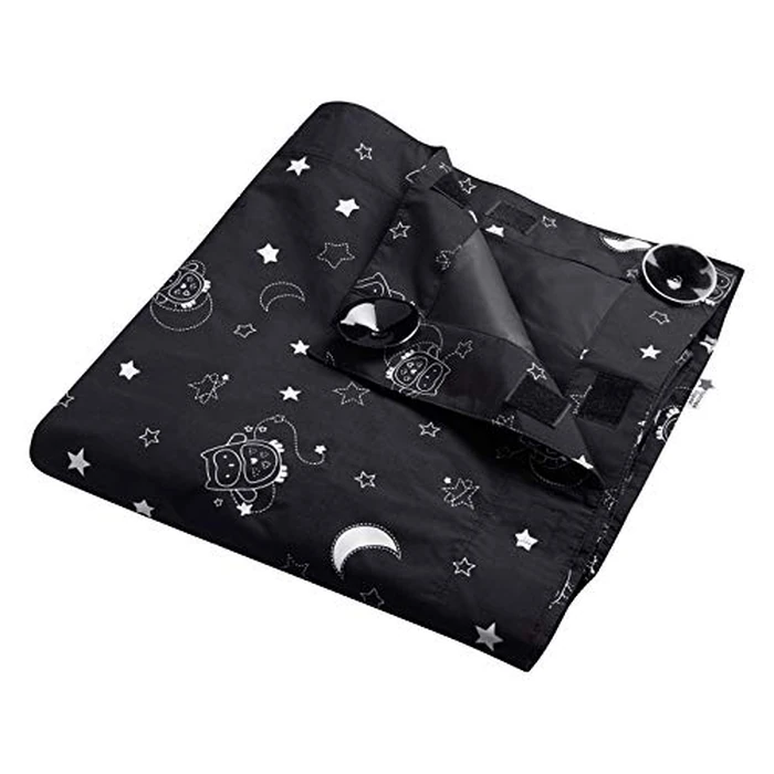 Tommee Tippee Sleeptime Portable Baby Travel Blackout Blind, Medium, Black (591075) by Tommee Tippee - Image 1