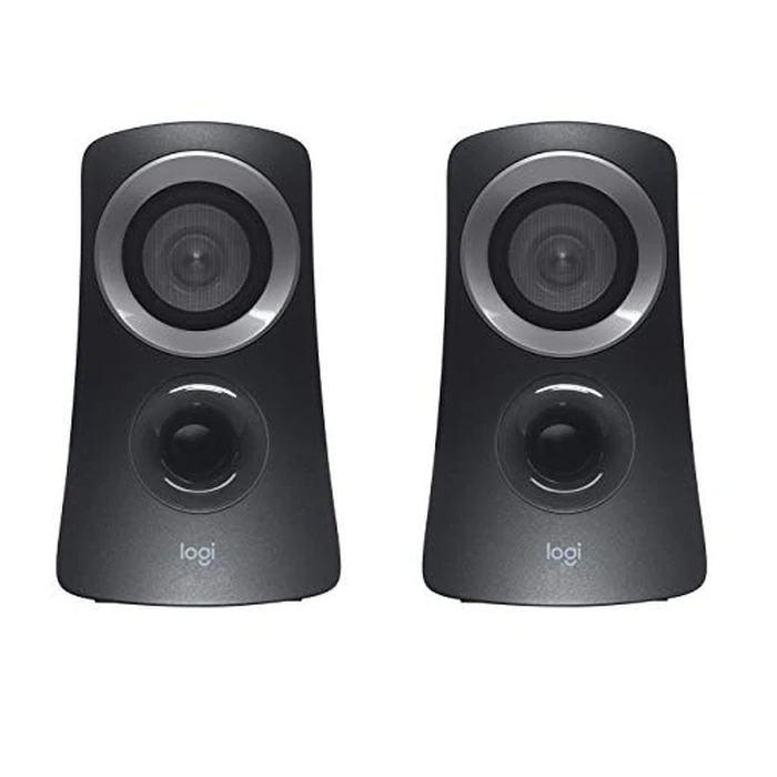 Logitech Z313 2.1 Multimedia Speaker System with Subwoofer, Full Range Audio, 50 Watts Peak Power, Strong Bass, 3.5mm Audio Inputs, PC/PS4/Xbox/TV/Smartphone/Tablet/Music Player - Black by Logitech - Image 3