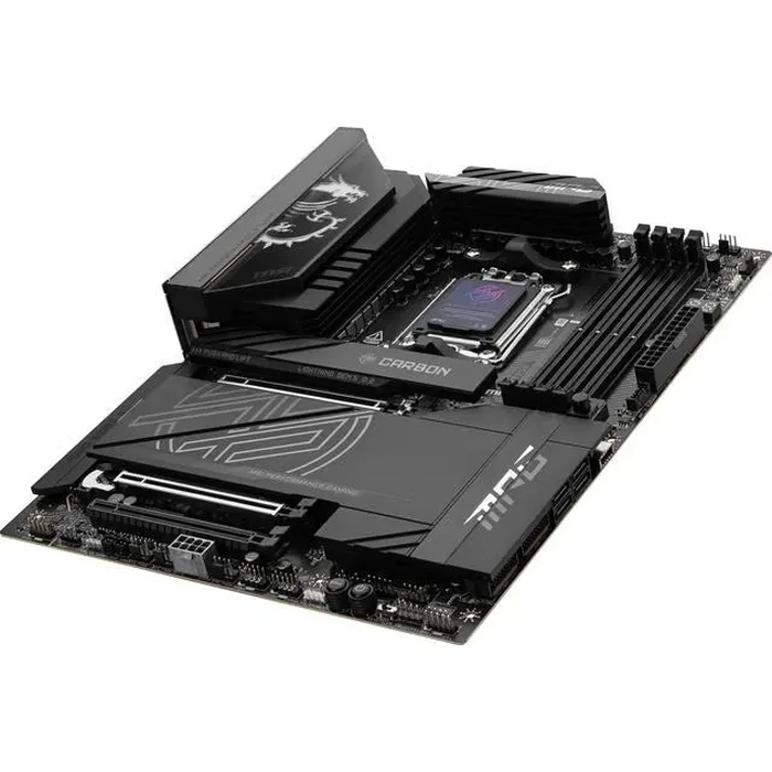 MSI MPG X870E CARBON AM5 ATX Gaming Motherboard, 4x SATA 6Gb/s, AMD Wi-Fi 7,USB 4.0 by MSI - Image 4