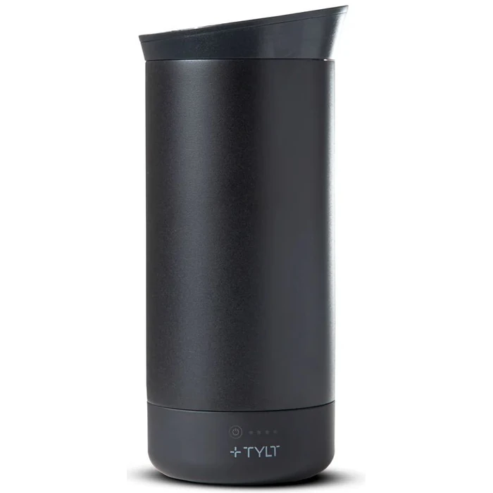 Tylt Power Mug Hydration Bottle + Power Bank Wireless Charger - Black by Tylt - Refurbished - Excellent condition