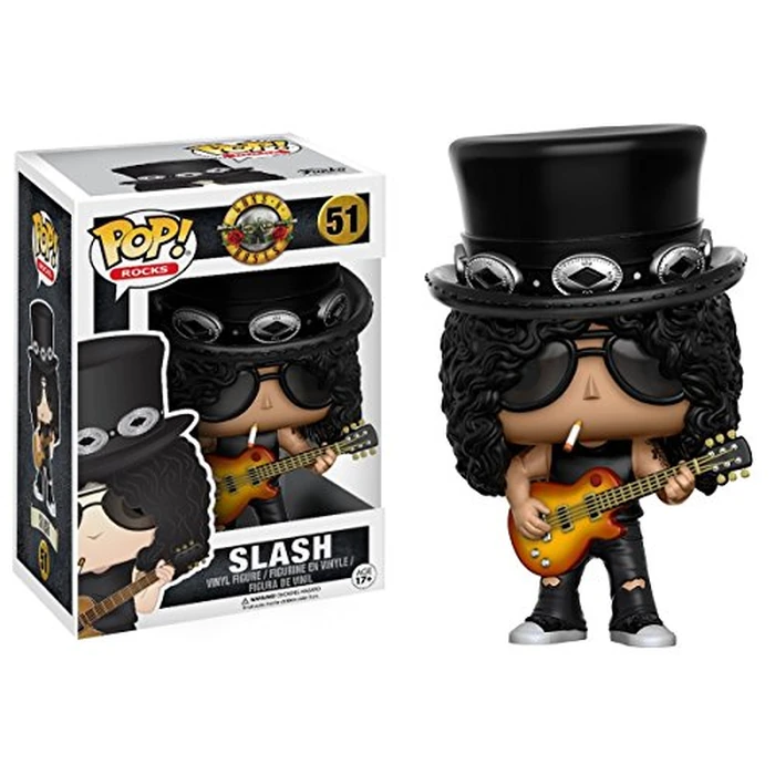 Funko Guns N' Roses - Slash Pop! Rocks Vinyl Figure (Bundled with Compatible Pop Box Protector Case) by Funko - Image 2