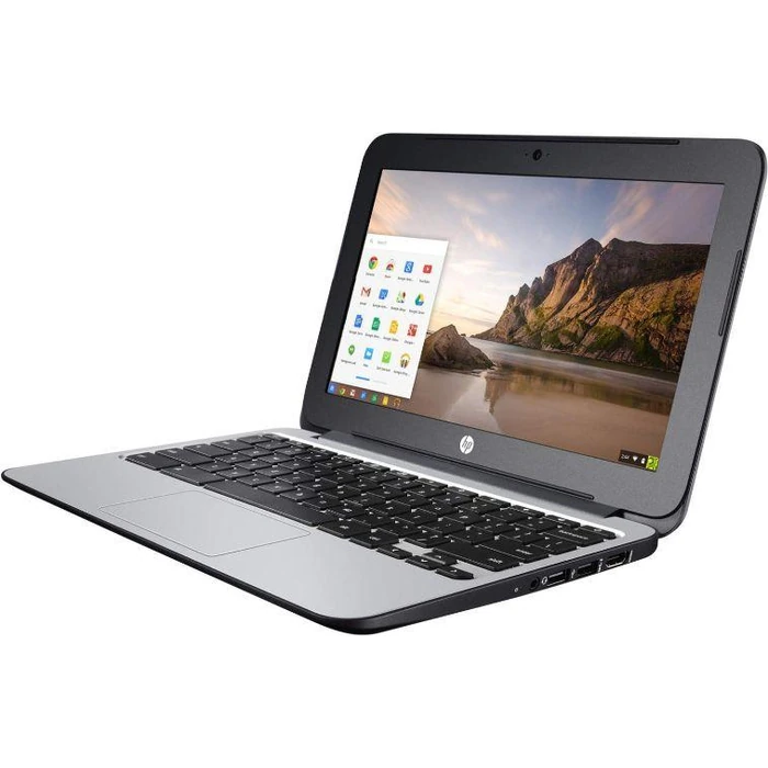 HP Chromebook 11 G3 Laptop 11.6" - Black - Intel Celeron N2840 2.16GHz - 2GB RAM - 16GB by HP - Image 3