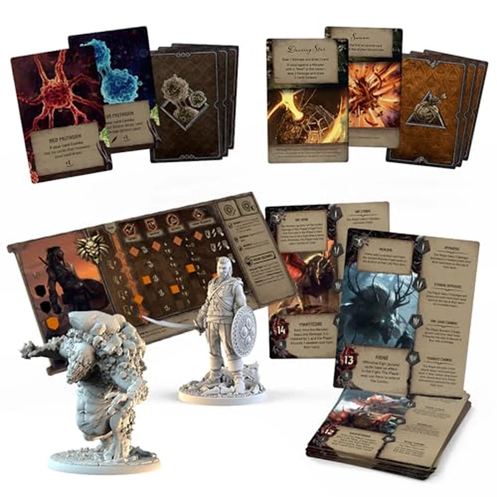 The Witcher: Old World - Monster Trail Expansion - 1-5 Player Adventure Game Upgrade - Adds Advanced Combat, New Monsters, Mutagens, & Manticore School - 90-150 Mins Playtime - Go On Board by Go On Board - Image 2