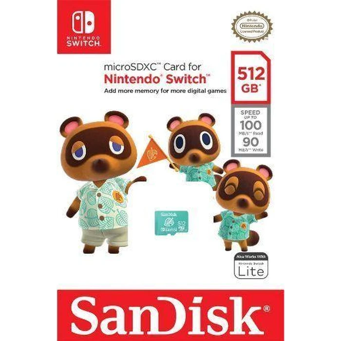 SanDisk microSDXC Card for Nintendo Switch - Green (512GB) by SanDisk - Image 3