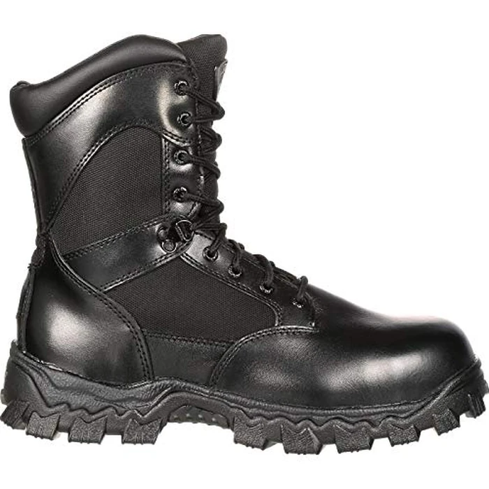 ROCKY Alpha Force Waterproof 400G Insulated Public Service Boot, Black, Size 12(W) by ROCKY - Image 1