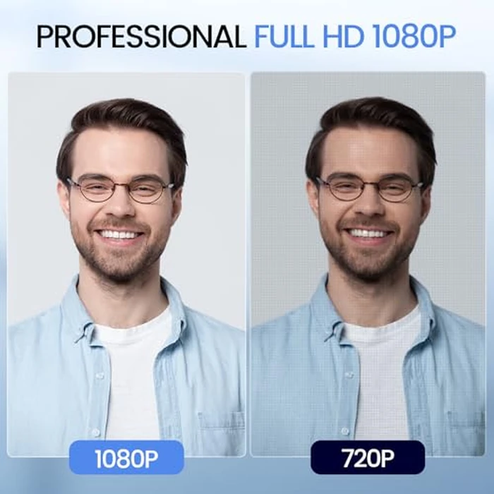 EMEET C960 1080P Webcam with Microphone, 2 Mics, 90 degrees FOV, USB Type-A & A-to-C Adapter, Fixed Focus, Plug&Play Computer Camera for Zoom/Teams/Facetime/YouTube/Google Meet/Switch 2 Camera, 2025 Version by EMEET - Image 2