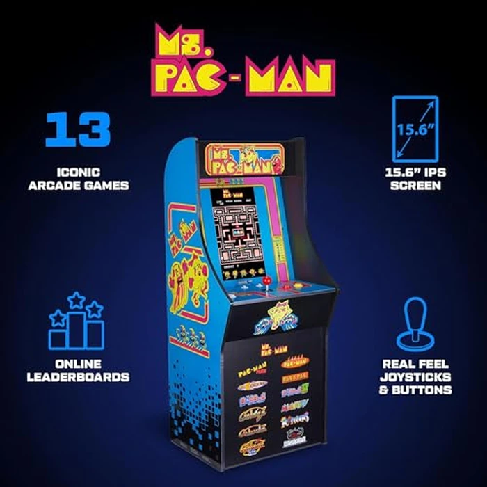 Arcade1up Ms. PAC-Man Classic SE Arcade Game by ARCADE1UP - Image 4