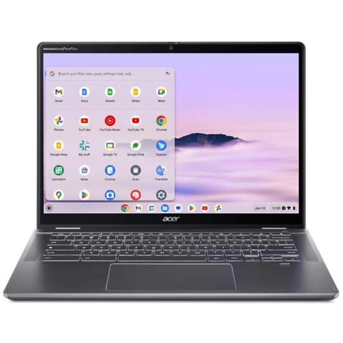 Acer Chromebook Plus Spin 514 CP514-4HN 2-in-1 Laptop 14" - Black - Intel Core 3 100U 1.2GHz - 16GB RAM - 256GB by Acer - Refurbished - Excellent condition - US$1005.98