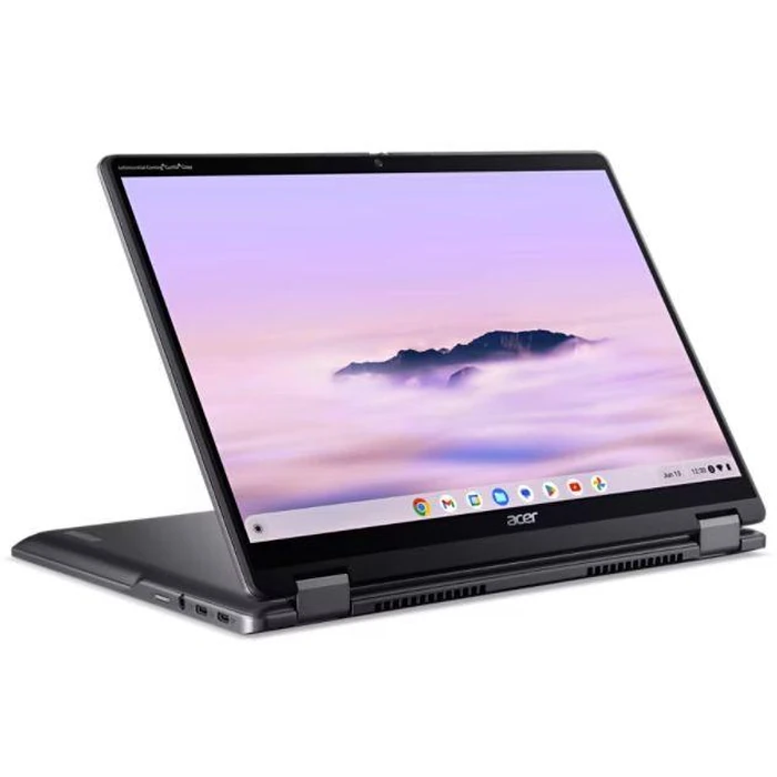 Acer Chromebook Plus Spin 514 CP514-4HN 2-in-1 Laptop 14" - Black - Intel Core 3 100U 1.2GHz - 16GB RAM - 256GB by Acer - Image 2