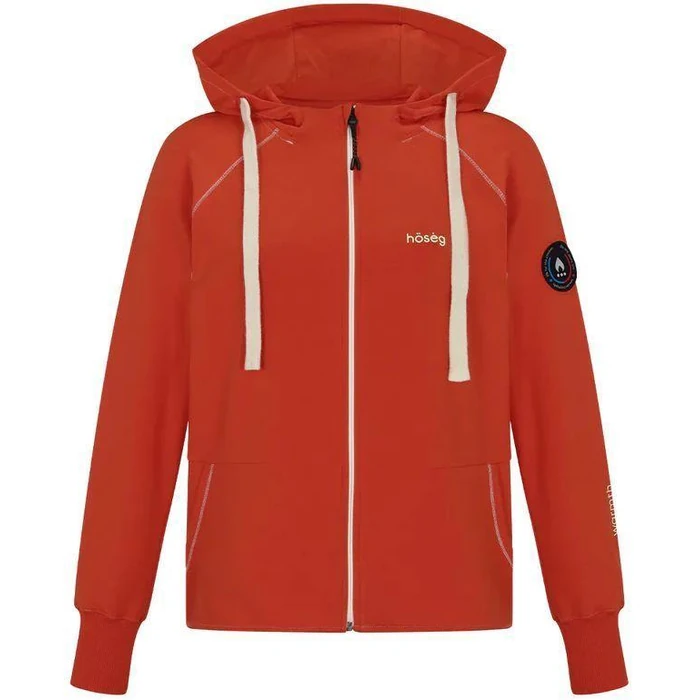 Hoseg Women's Full Zip Hoodie (S) - Barberry by Hoseg - Image 1