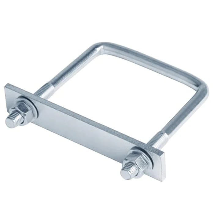 YIDU69Q 4 Pcs 4 Inch Wide Square U-Bolt for Trailer, 1/2" x 4" x 4-1/8", Electro-Galvanized Steel by YIDU69Q - Image 4