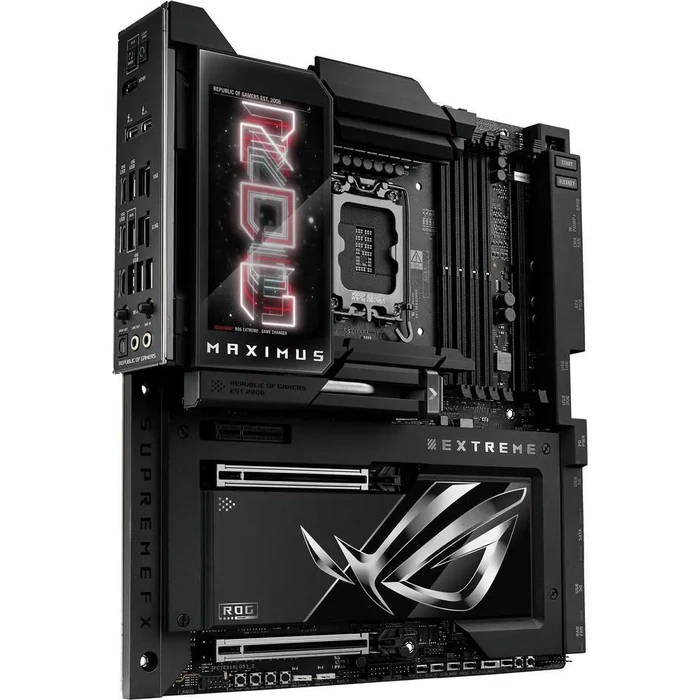 ASUS ROG MAXIMUS Z890 EXTREME Intel(R) Z890 LGA 1851 E-ATX motherboard, Advanced AI PC-ready, 24+2+1+2 stages, DDR5, WiFi7, 2.5G/10G LAN, PCIe(R) 5.0 M.2, by ASUS - Image 4
