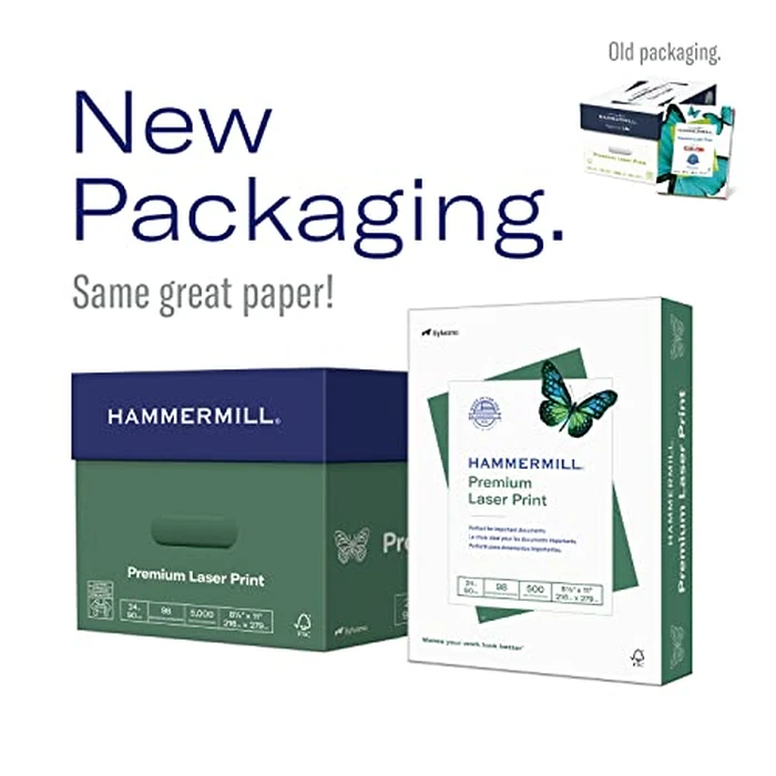 Hammermill Printer Paper, Premium Laser Print 32 lb, 11 x 17 - 1 Ream (500 Sheets) - 98 Bright, Made in the USA by Hammermill - Image 5