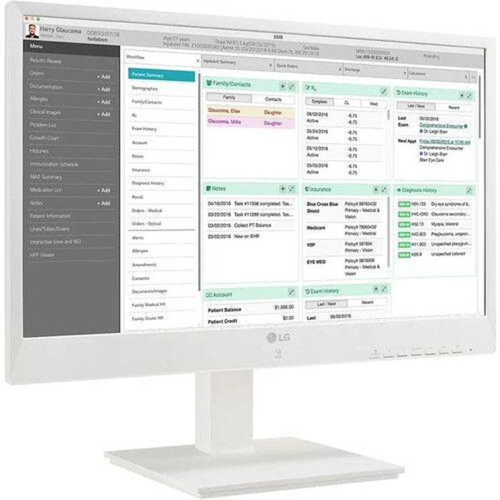 LG 24CN670IK6N Thin Client AIO Desktop Computer 23.8" - Intel Celeron J4105 1.5GHz - 16GB - White - 4GB RAM - 23.8 Inch by LG - Image 2