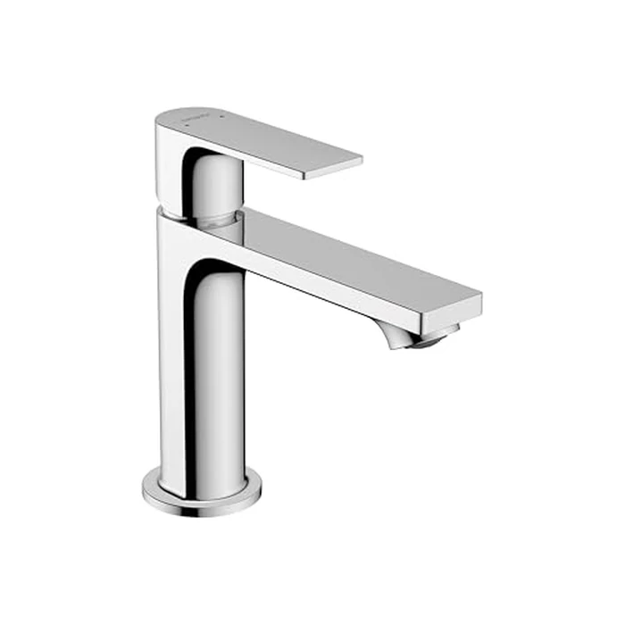 hansgrohe Rebris E 1 Hole, Single Handle, Bathroom Sink Faucet for Vanity with Pop-Up Drain Assembly, 1.2 GPM, Chrome, 72557001 by hansgrohe - Image 1