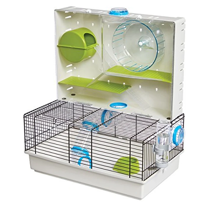 Midwest Homes for Pets Hamster Cage, Awesome Arcade Hamster Home, 18.1"x11.4"x21.5" by MidWest Homes for Pets - Image 1