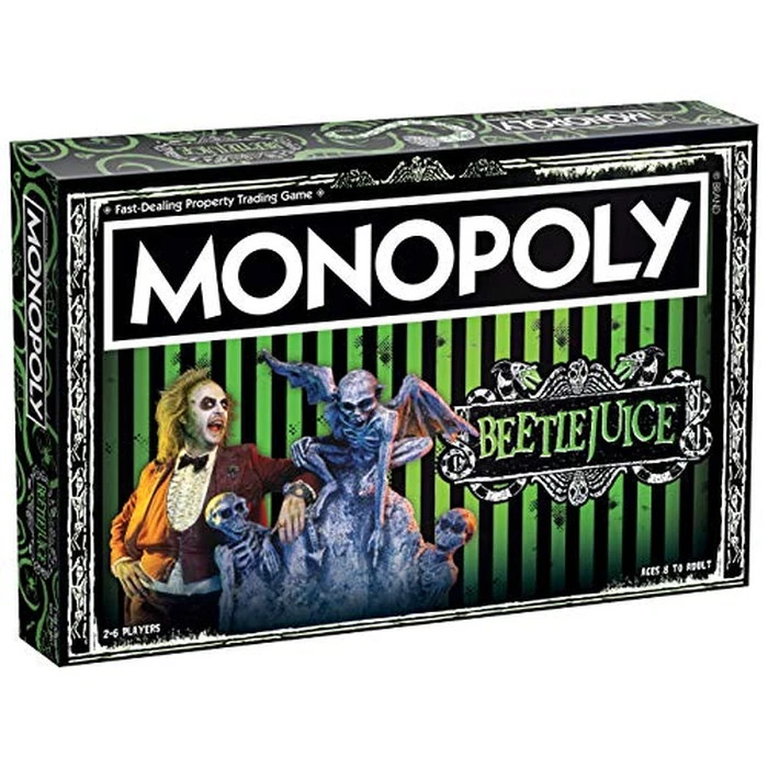 Monopoly Beetlejuice Board Game | Based on The 80’s Fantasy Film Beetlejuice | Officially Licensed Beetlejuice Merchandise | Themed Classic Monopoly Game by USAOPOLY - Used - Acceptable condition - CA$30.16