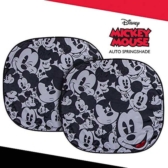 Plasticolor 003780R01 Disney Mickey Expressions Magic Spring Sunshade, 2 Piece by Plasticolor - Image 2