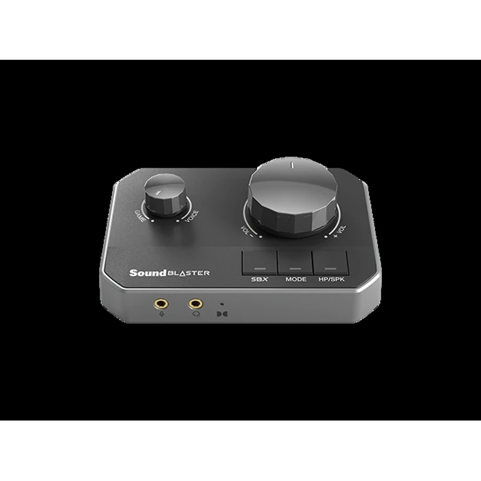 Sound Blaster G8 Hi-Res Gaming USB DAC with Dual USB Audio Mixing and Fully Customizable Acoustic Engine and 10-Band Equalizer, for CONSOLE, MOBILE by Creative Labs - Open Boxproduct Type condition - US$119.00