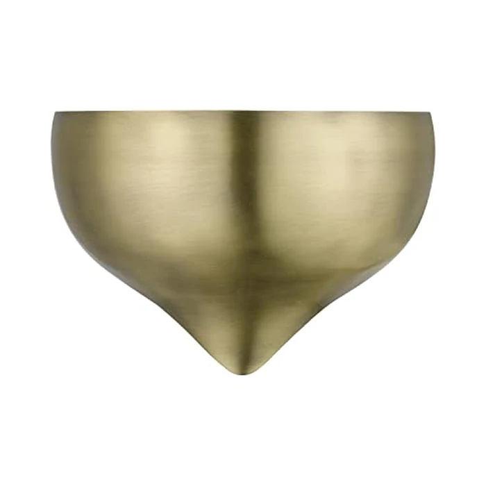 Livex Lighting, 40987-01, Amador, Half Moon Sconce, Antique Brass by Livex - Used - Like New condition - US$80.39