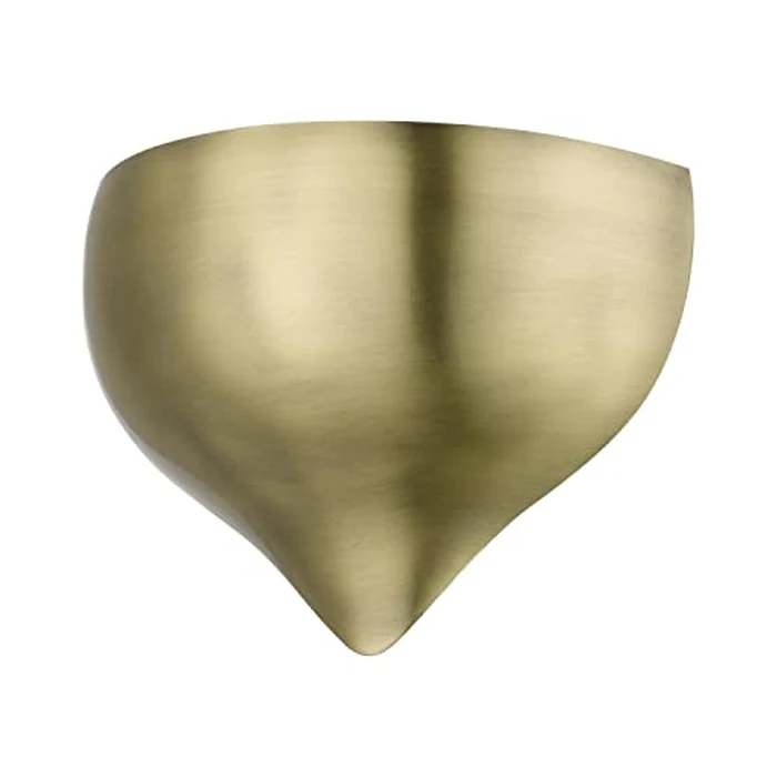 Livex Lighting, 40987-01, Amador, Half Moon Sconce, Antique Brass by Livex - Image 2