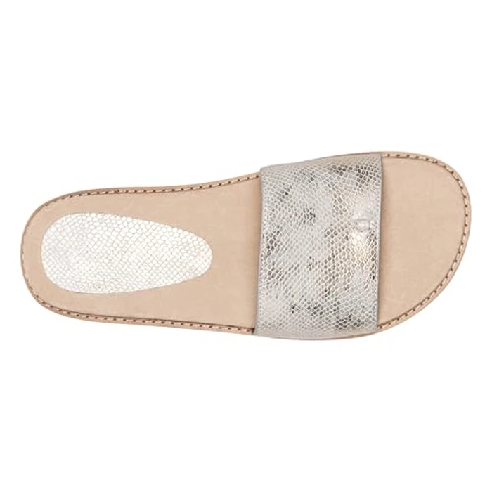 Donald Pliner Women's Joella Metallic Snake Print, Light Bronze 8.5 by Donald J Pliner - Image 5