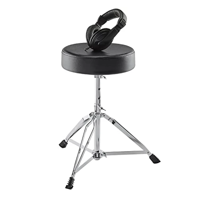 Alesis Drum Essentials Bundle - Complete Electric Drum Set Accessory Pack Including a Drum Throne and On-Ear Headphones by Alesis - Used - Acceptable condition - US$54.36