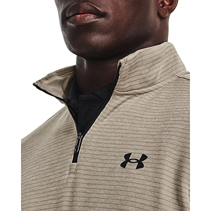 Under Armour Mens Storm SweaterFleece Quarter Zip, (200) Highland Buff / / Black, Small by Under Armour - Image 6