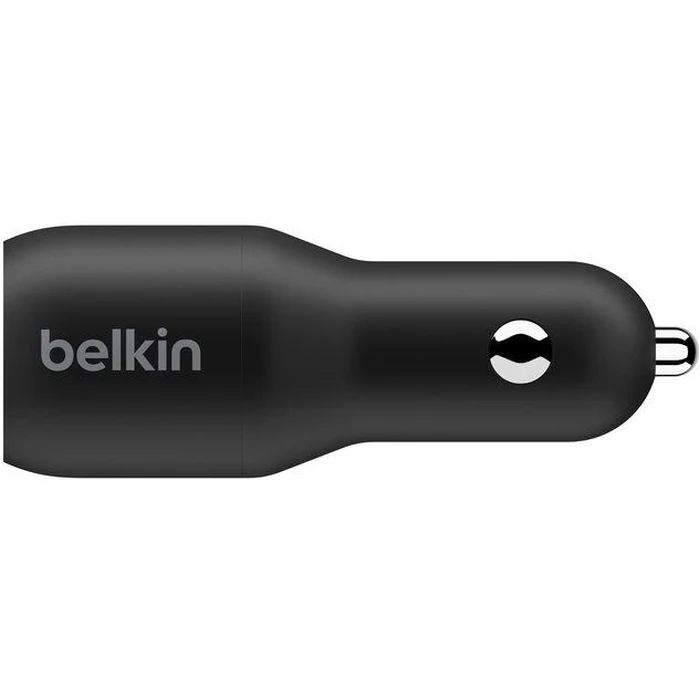 Belkin BoostCharge Dual USB-C Car Charger 36W - Black by Belkin - Image 2