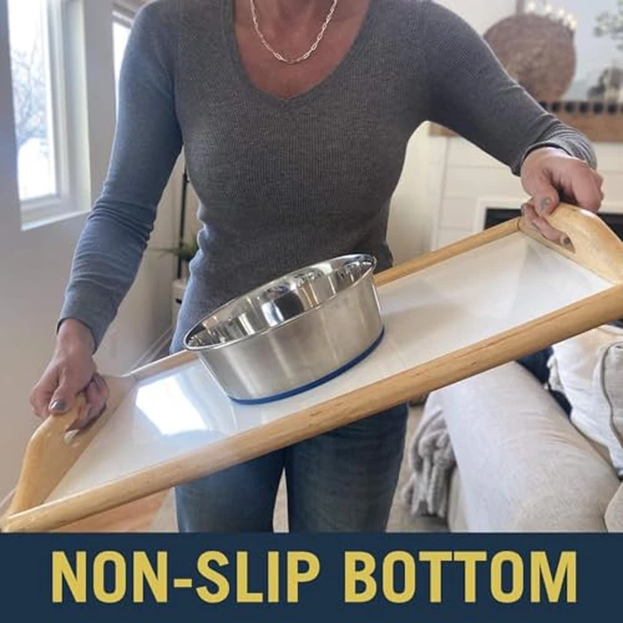 OurPet's Durapet Stainless Steel Bowl, 4 Cups, 6.9''X6.9''X2.5'' by Our Pets - Image 3